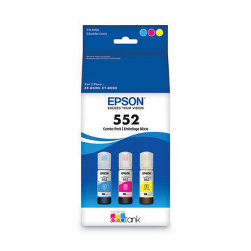Epson® T552620s (t552) Claria High-yield Ink, 70 Ml, Cyan-magenta-yellow, 3-pack freeshipping - TVN Wholesale